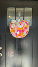 Load image into Gallery viewer, Disco Pumpkin Door Hanger