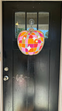 Load image into Gallery viewer, Disco Pumpkin Door Hanger
