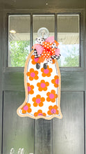 Load image into Gallery viewer, Flower Power Ghost Halloween Door Candy