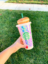 Load image into Gallery viewer, Mermaid Reusable Cold Cup