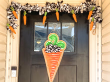 Load image into Gallery viewer, Easter Burlap Door Hanger - Farmhouse Style Carrot