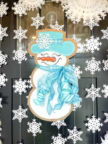 Small Sassy Snowgal in Turquoise