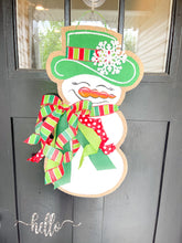 Load image into Gallery viewer, Small Sassy Snowgal in Red and Green