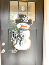 Load image into Gallery viewer, Sassy Snowgal in Farmhouse Green and Black