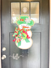 Load image into Gallery viewer, Small Sassy Snowgal in Red and Green