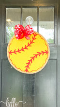 Load image into Gallery viewer, Softball Door Hanger