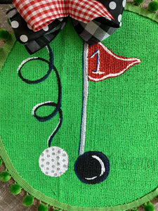 Golf Green Door Hanger