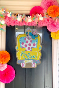 Easter Truck Door Hanger - He Is Risen