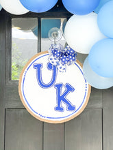 Load image into Gallery viewer, Big Blue Circle Door Hanger