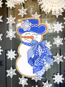 Small Sassy Snowgal in Go Big Blue
