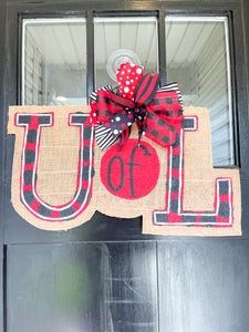 Louisville Banner Door Hanger
