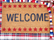 Load image into Gallery viewer, Welcome Stars Coir Door Mat