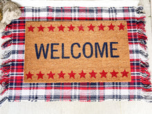 Load image into Gallery viewer, Welcome Stars Coir Door Mat