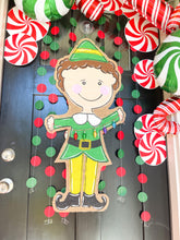 Load image into Gallery viewer, Large Elf Door Hanger