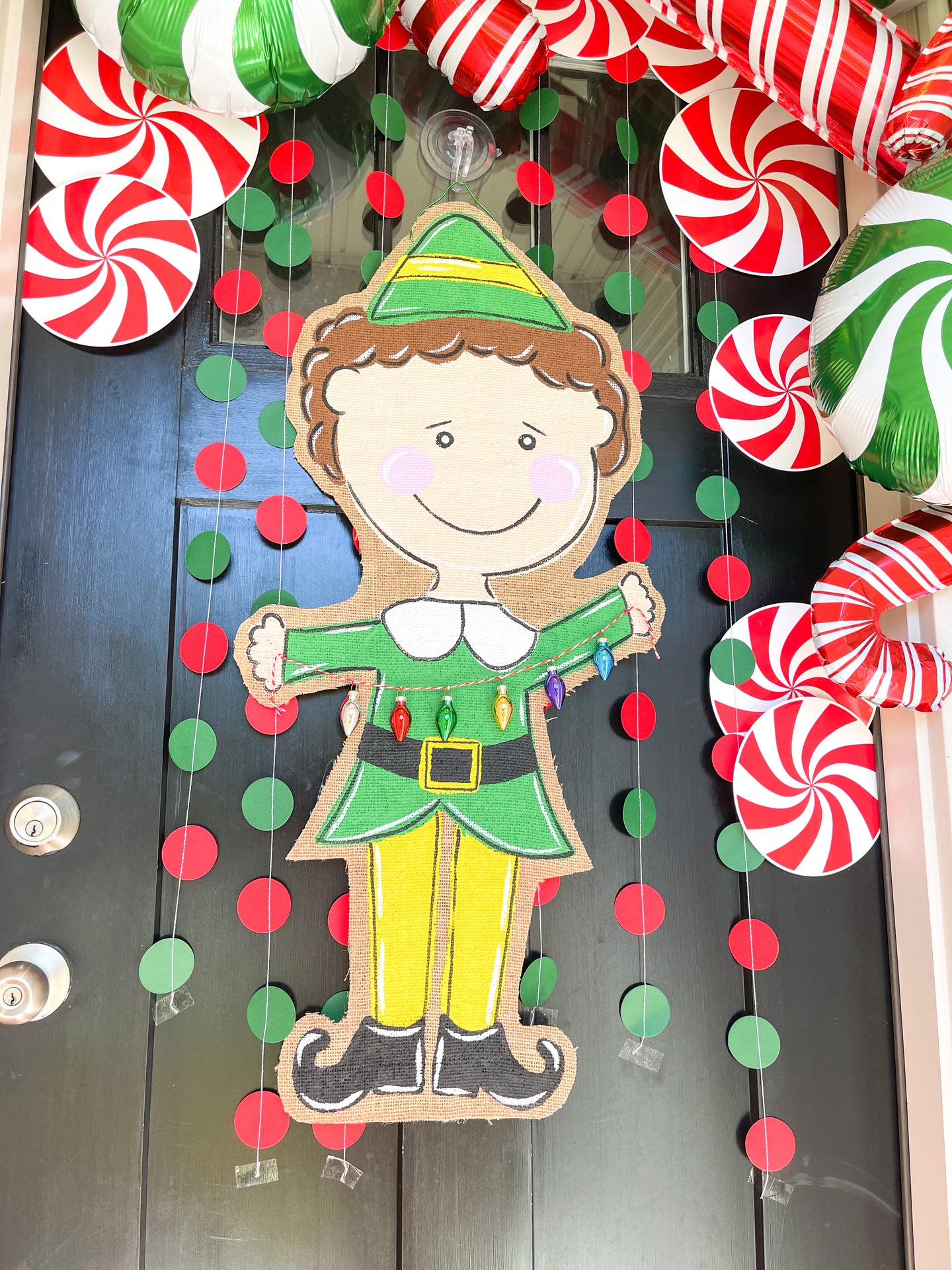 Large Elf Door Hanger