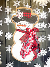 Load image into Gallery viewer, Sassy Snowgal Red/Black Buffalo Check