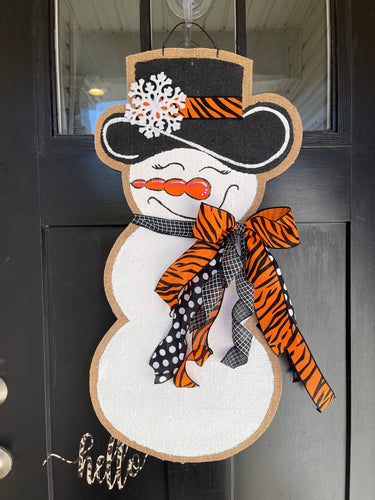 Sassy Snowgal in Bengal Tiger Print