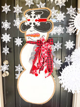 Load image into Gallery viewer, Large Snowgal in Red and Black Buffalo Check