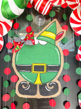Load image into Gallery viewer, Elf Circle Door Hanger