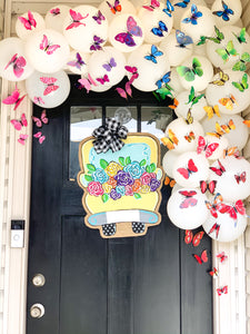Spring Flowers Truck Door Hanger