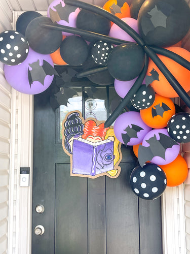 Three Witches Halloween Door Hanger - Hocus Pocus Inspired