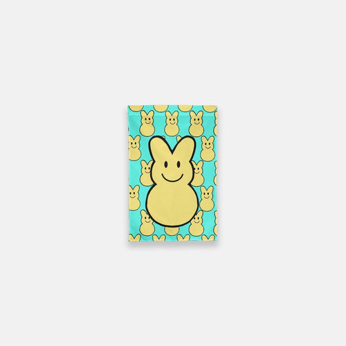 Peep inspired Smiley Face Easter Garden Flag - 12