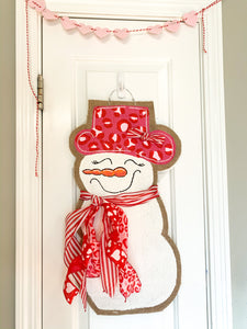 Valentine’s Day Leopard Extra Small Sassy Snowgal in Pink