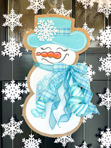 Small Sassy Snowgal in Turquoise