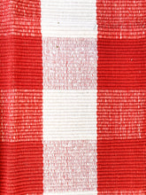 Load image into Gallery viewer, Red &amp; White Buffalo Check Door Mat Rug