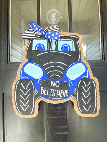 RZR Door Hanger in Blue