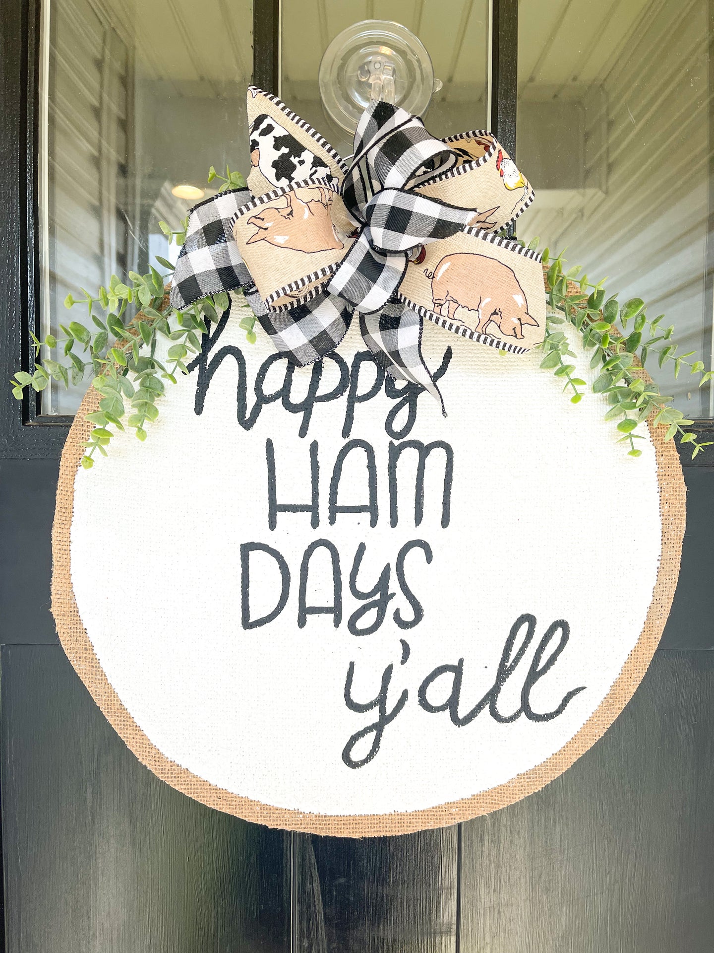 Happy Ham Days Y’all Door Hanger