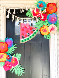 Watermelon Wedge Door Hanger