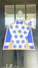 Load image into Gallery viewer, Derby Silk Door Hanger in Royal Blue