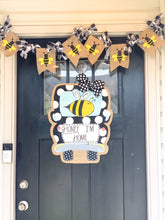 Load image into Gallery viewer, Bumble Bee Truck Door Hanger - Honey I’m home