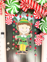 Load image into Gallery viewer, Large Elf Door Hanger