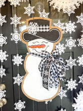 Load image into Gallery viewer, Sassy Snowgal in Black/White Buffalo Check