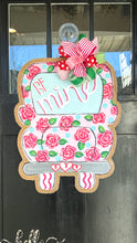 Load image into Gallery viewer, Valentine&#39;s Day Truck Door Hanger with Bow