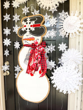 Load image into Gallery viewer, Large Snowgal in Red and Black Buffalo Check