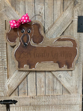 Load image into Gallery viewer, Doxie Dog Door Candy - Red/Brown Markings