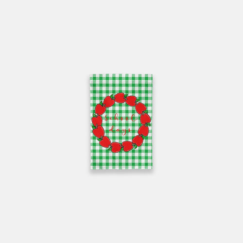 School Days Apple Garden Flag - 12