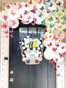 Bumble Bee Truck Door Hanger - Honey I’m home