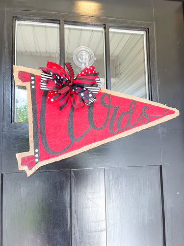 Cards Pennant Door Hanger