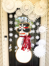 Load image into Gallery viewer, Large Snowgal in Red and Black Buffalo Check