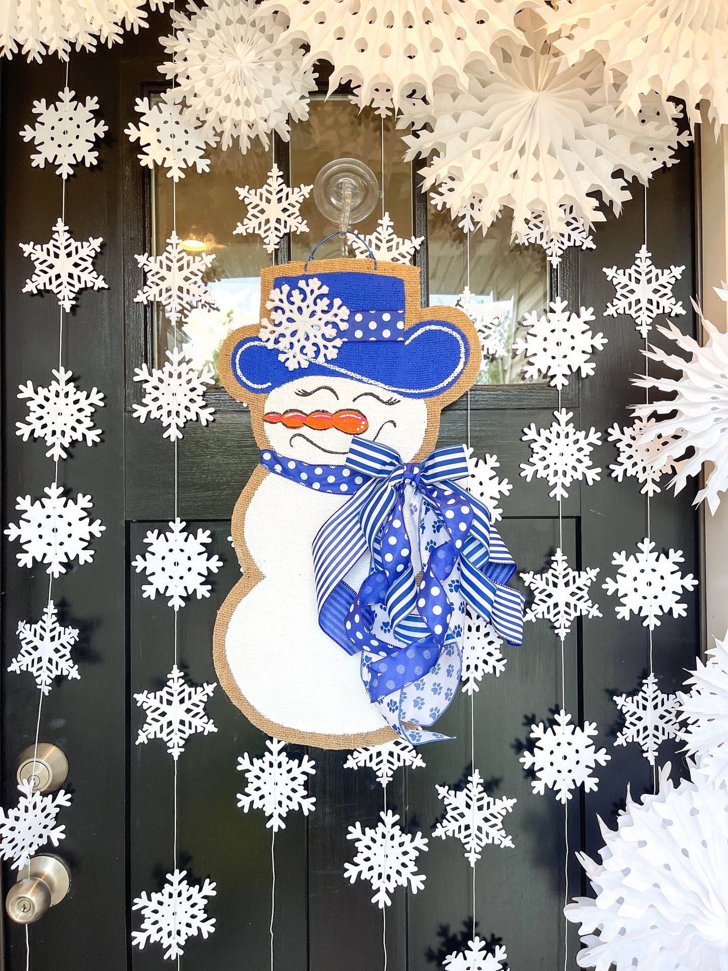 Small Sassy Snowgal in Go Big Blue