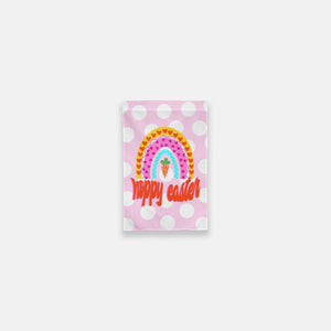 Hoppy Easter Rainbow Garden Flag - 12" x 18"