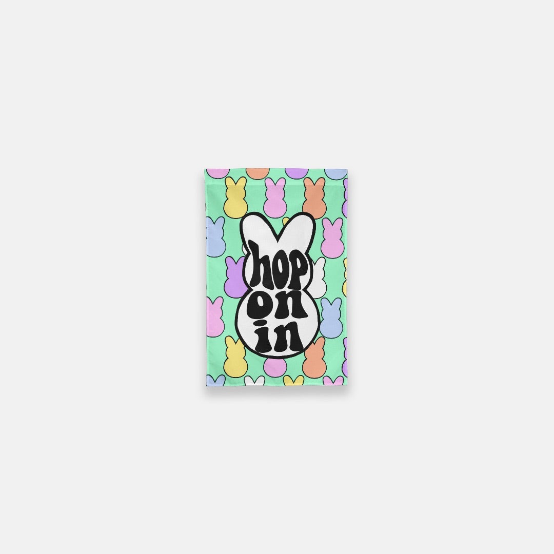 Easter Bunny Retro Garden Flag - 12