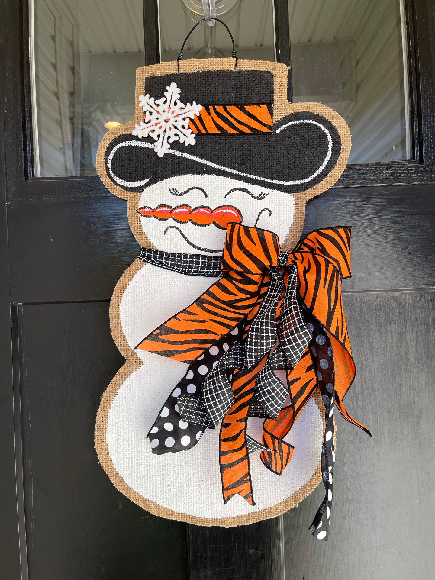 Small Sassy Snowgal in Bengal Tiger Print