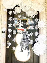 Load image into Gallery viewer, Large Snowgal in Black and White Buffalo Check