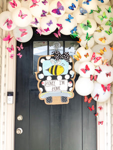 Bumble Bee Truck Door Hanger - Honey I’m home